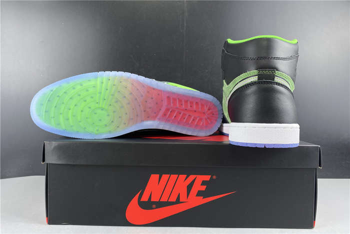 air jordan 1 high zoom “rage green” ck6637-002