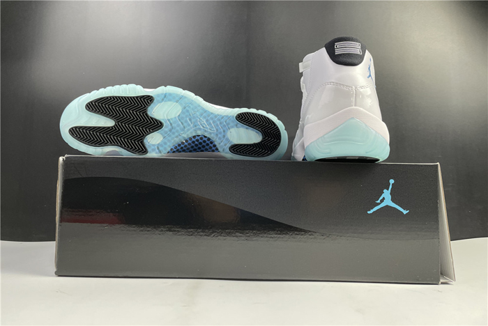 nike air jordan 11 retro legend blue 378037-117