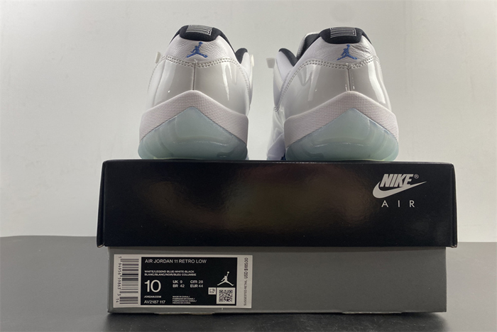 air jordan 11 low”legend blue“ av2187-117