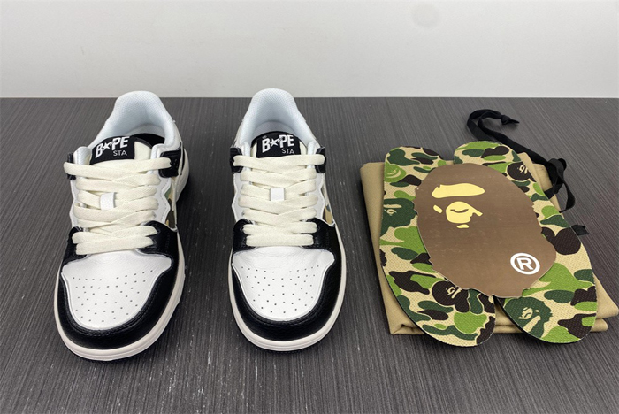 bape white black camo 1h20291033