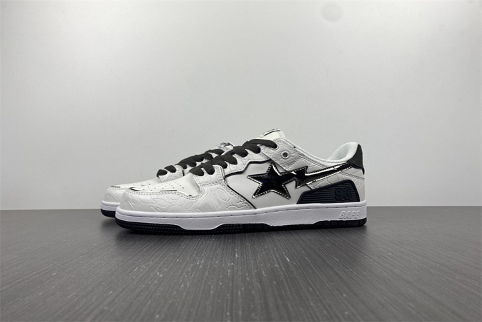 bape white black 1h80191020
