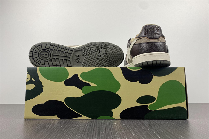 bape brown green  1h80191013