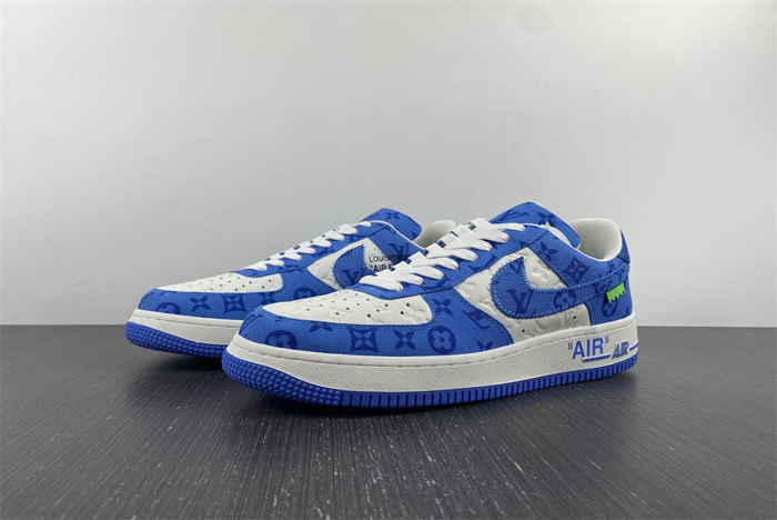 nk air force 1-l**is V*t*n blue