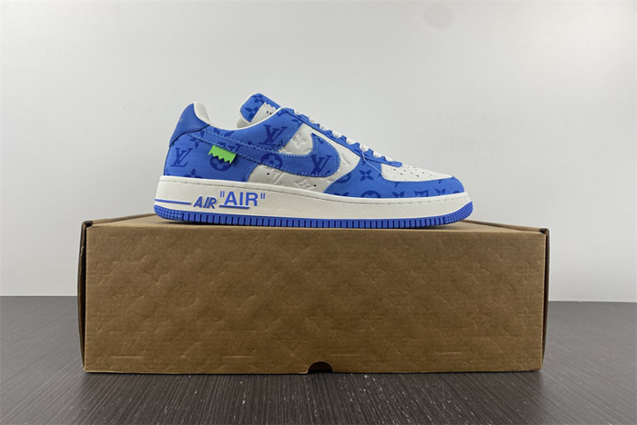 nk air force 1-l**is V*t*n blue