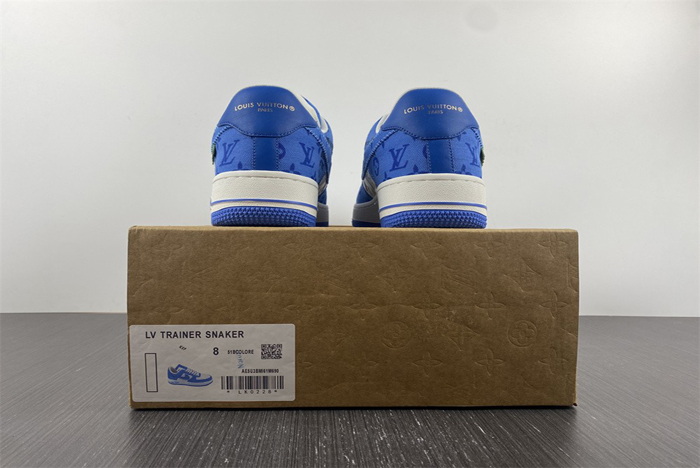 nk air force 1-l**is V*t*n blue