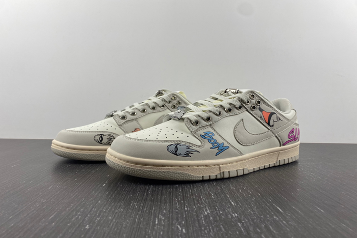 nike dunk low chrome hearts dd1503-107 p.22