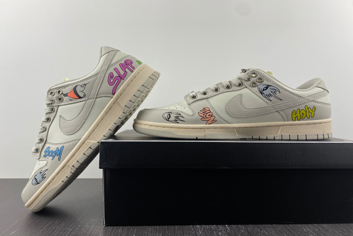 nike dunk low chrome hearts dd1503-107 p.22