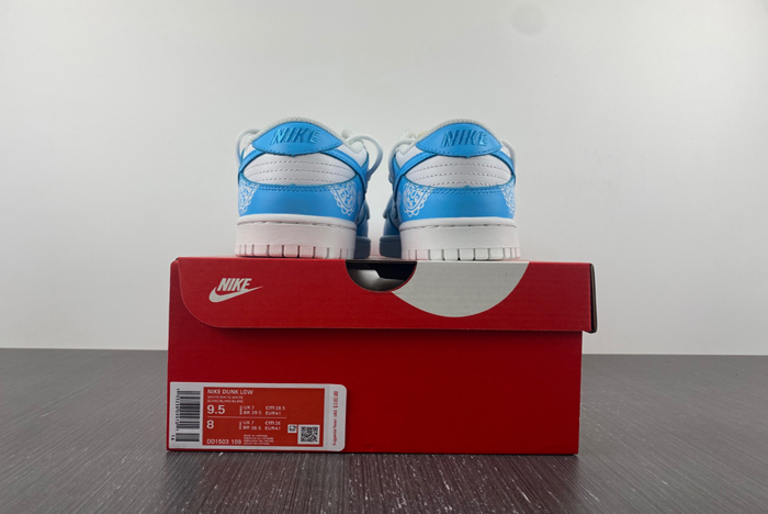 nike dunk low “triple white  dd1503-109