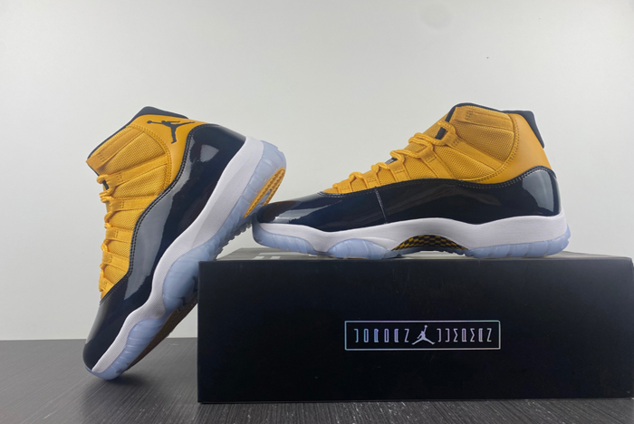 air jordan 11 yellow