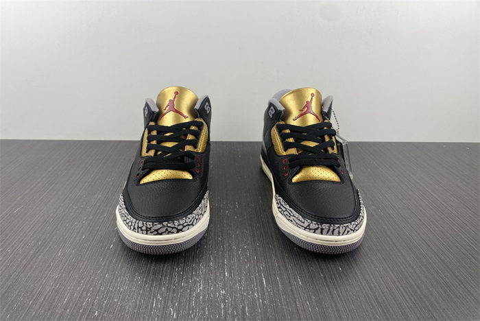 air jordan 3 wmns “black gold” ck9246-067