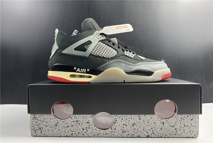 off-white x air jordan 4 “bred”