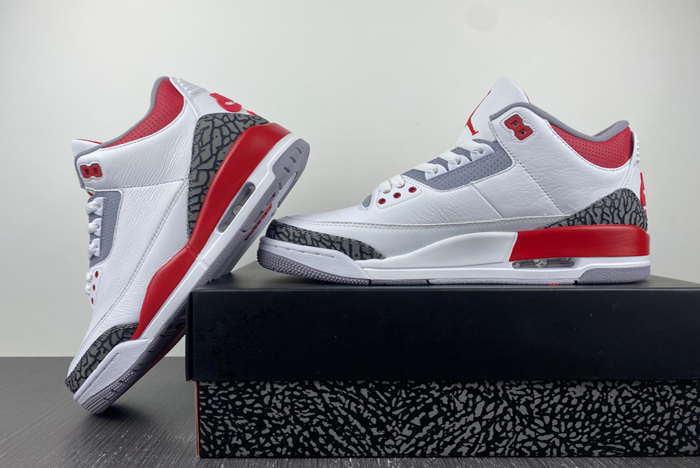 air jordan 3 og “fire red”  dn3707-160