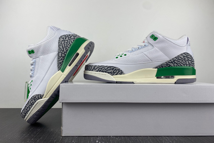 air jordan 3 wmns “lucky green” ck9246-136