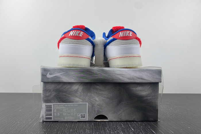 nike dunk low year of the rabbit "white/crimson-varsity royal" fd4203-161