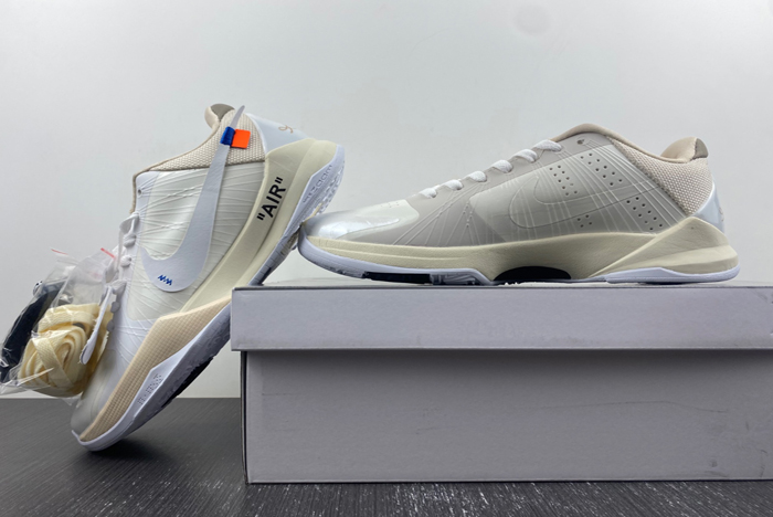 latest 2023 nike kobe 5 protro undefeated rice white db4796-101