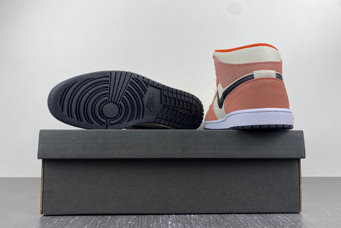 air jordan 1 mid gs “orange suede” dv1336-800
