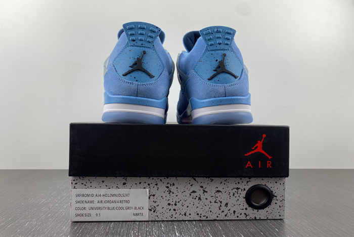 air jordan 4 retro unc pe