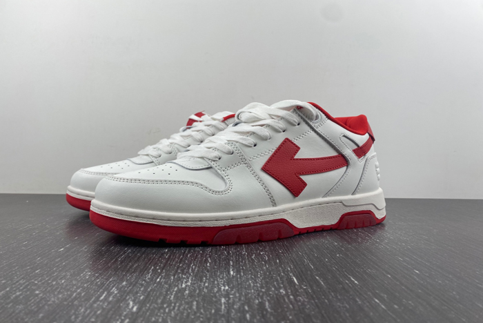 off-white out of office white red