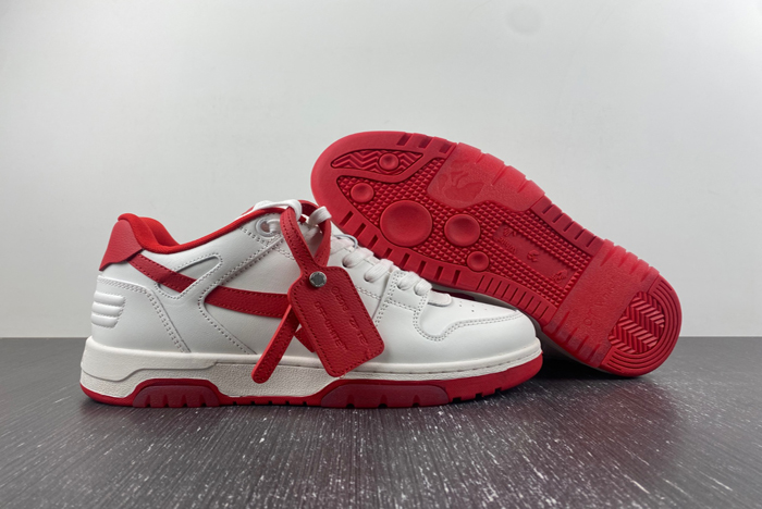 off-white out of office white red