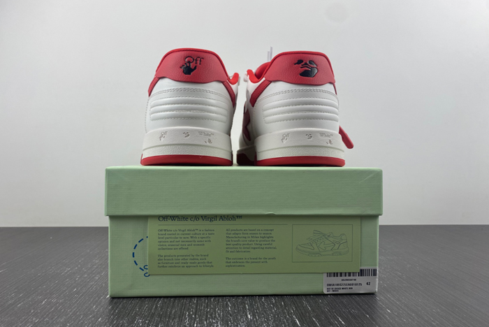 off-white out of office white red