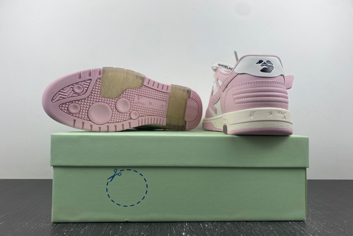 off-white out of office white pink