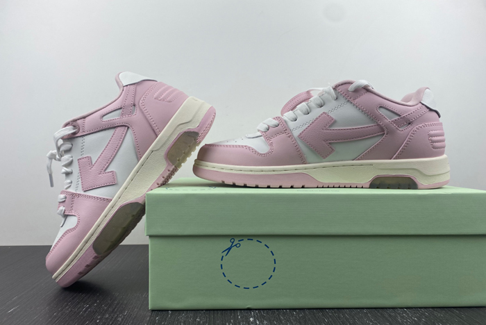 off-white out of office white pink