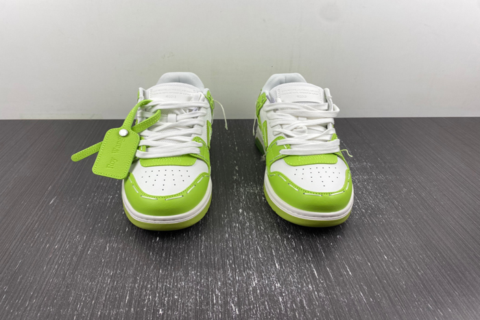 off-white out of office light green & off white