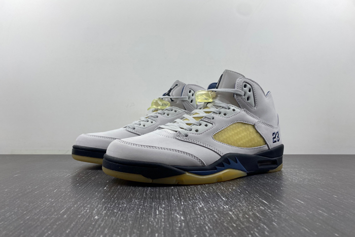 ma maniere x air jordan 5 “diffused blue x aj5 fz5758-004