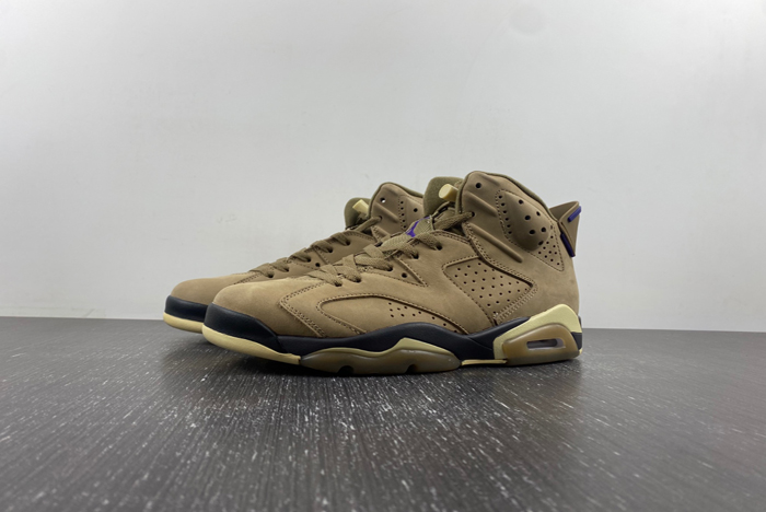 air jordan 6 wmns gore-tex “brown kelp” fd1643-300