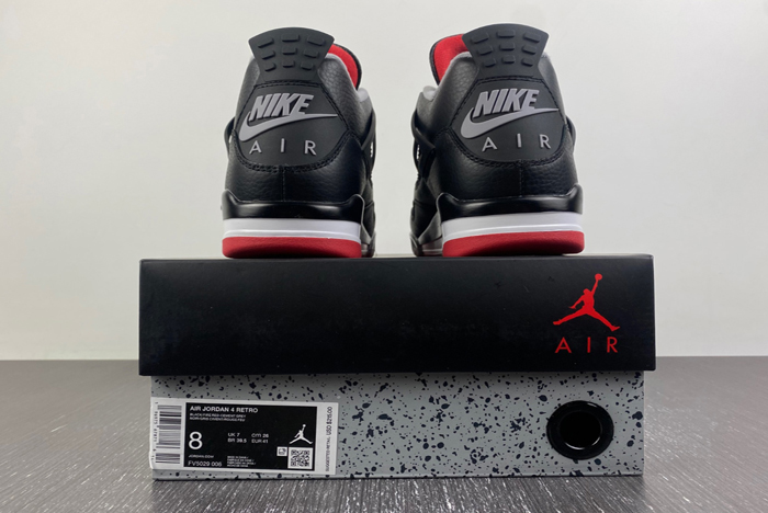 air jordan 4 “bred reimagined”  fv5029-006