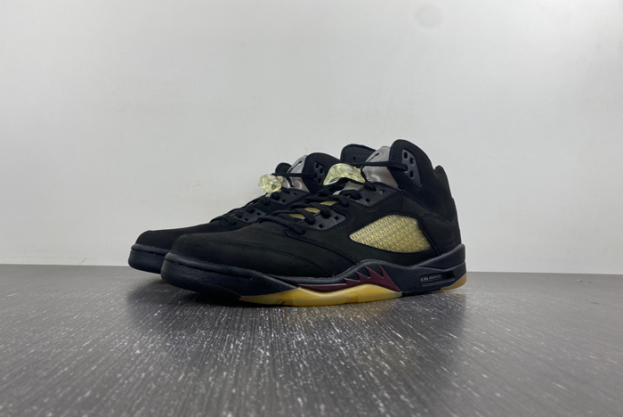 a ma maniére x air jordan 5 “black”  fd1330-001 (1)