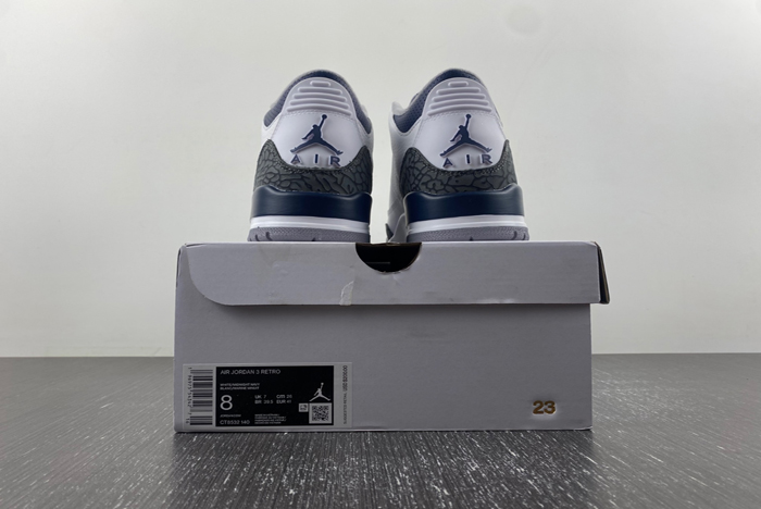 air jordan 3 “midnight navy”  ct8532-140