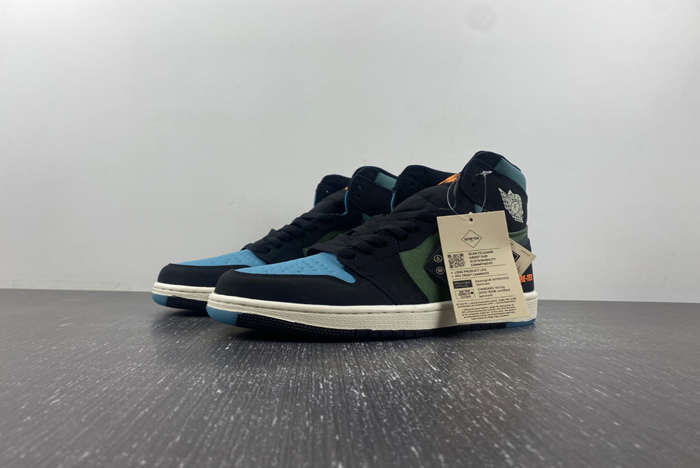 air jordan 1 high element gore-tex ''black olive''    db2889-003
