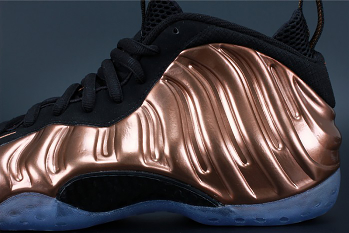 nike air foamposite one "copper" black/ metallic mens 314996-007