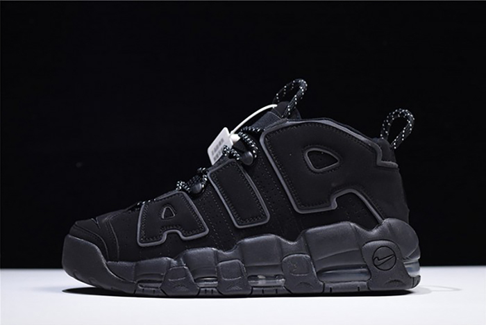 nike air more uptempo black reflective 414962-004