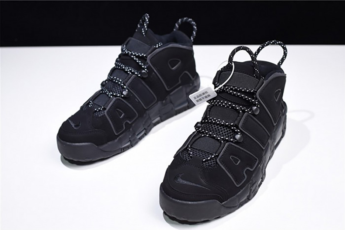 nike air more uptempo black reflective 414962-004