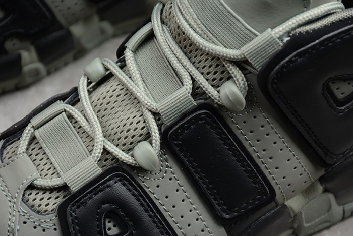 nike air more uptempo "dark stucco" dark stucco/black womens 415082-007