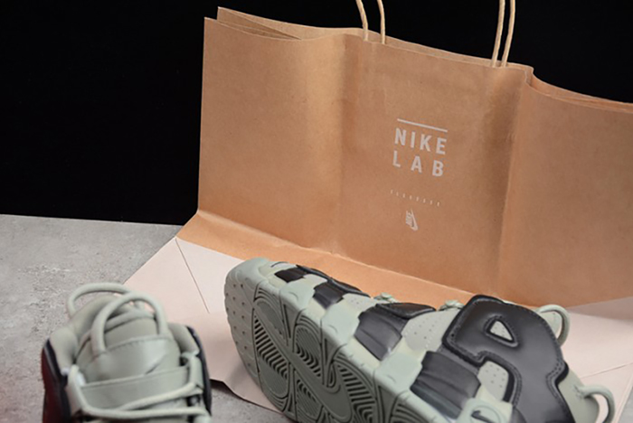 nike air more uptempo "dark stucco" dark stucco/black womens 415082-007
