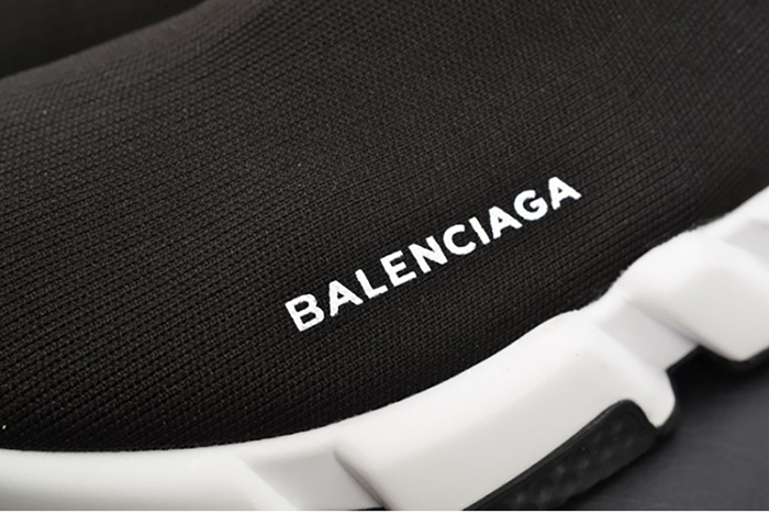 Ba*len*cia*ga stretch mesh high top sneaker black white 454485 w05g0