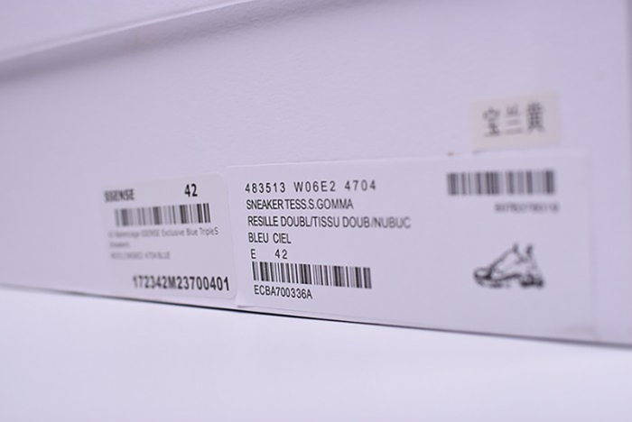 Ba*len*cia*ga 17fw triple s"cream" washed show snea grey mens 483513w06e