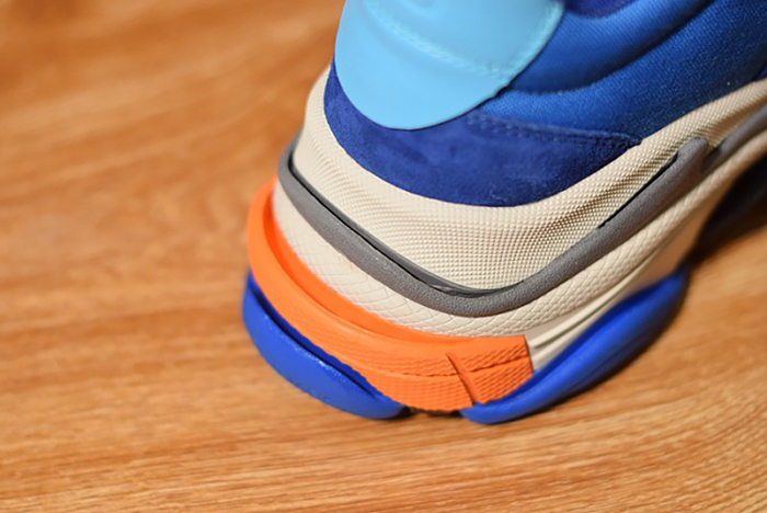 Ba*len*cia*ga triple s blue orange 483565 w06e1 1022