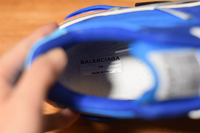Ba*len*cia*ga triple s blue orange 483565 w06e1 1022