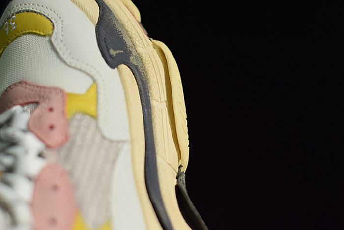 Ba*len*cia*ga triple s cream yellow red 490672  w09o5  9035