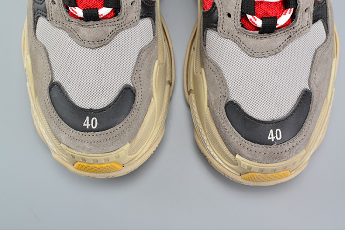 Ba*len*cia*ga triple s trainer red/ blue/ yellow 490673-w06e3-4365
