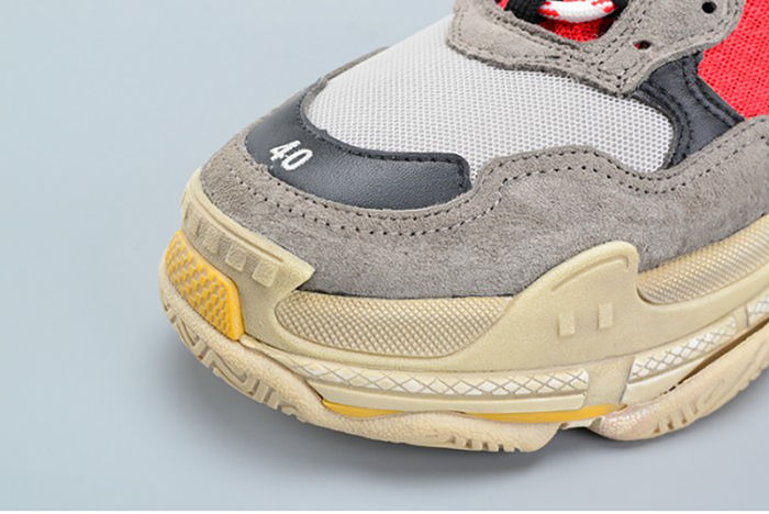 Ba*len*cia*ga triple s trainer red/ blue/ yellow 490673-w06e3-4365