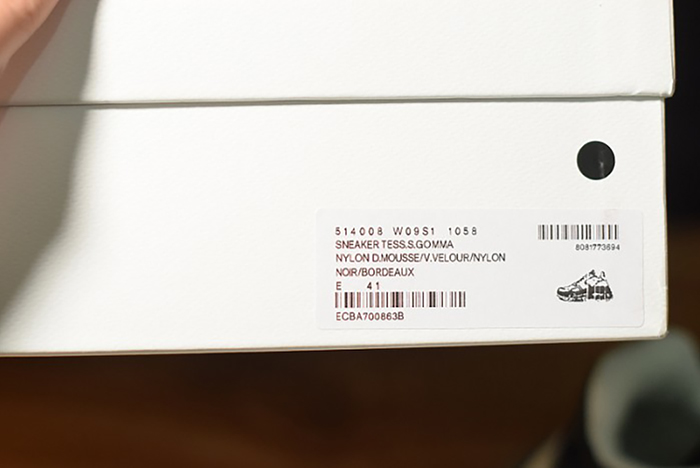 Ba*len*cia*ga triple s black burgundy 514008 w09s1 1058
