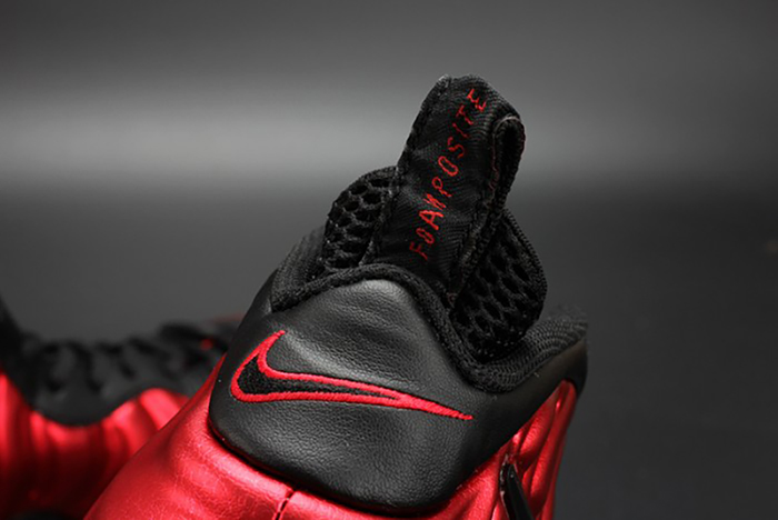 nike air foamposite pro "universty red" mens  624041-604