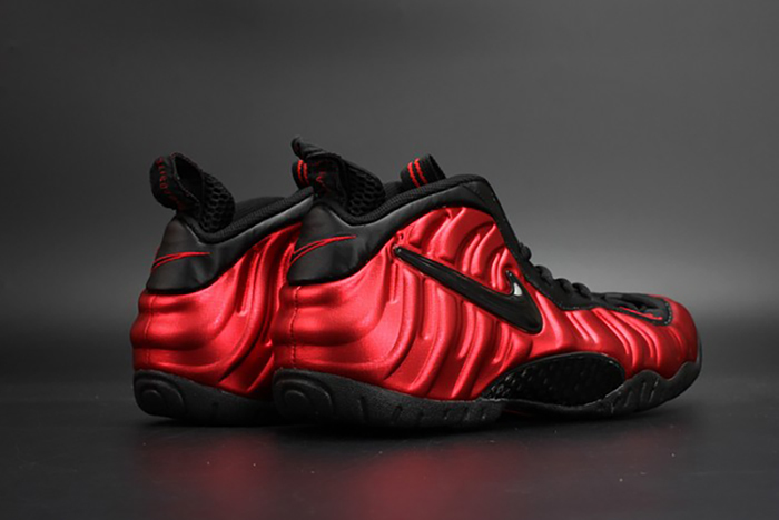 nike air foamposite pro "universty red" mens  624041-604