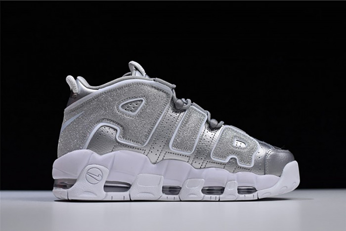 nike air more uptempo metallic silver 917593-003