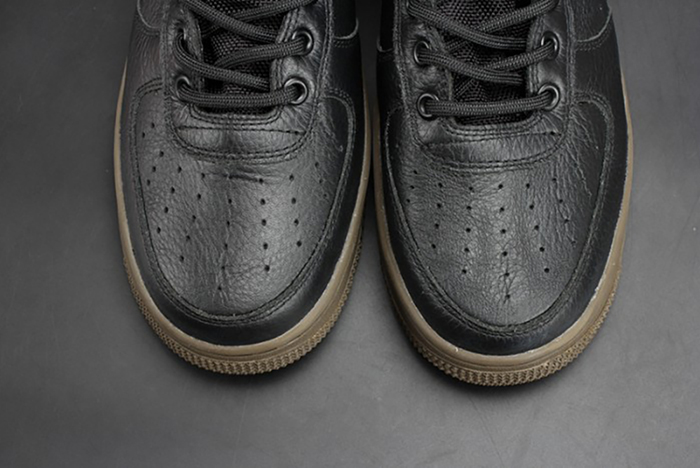 nike sf air force 1 mid "hazel" black 917753-002
